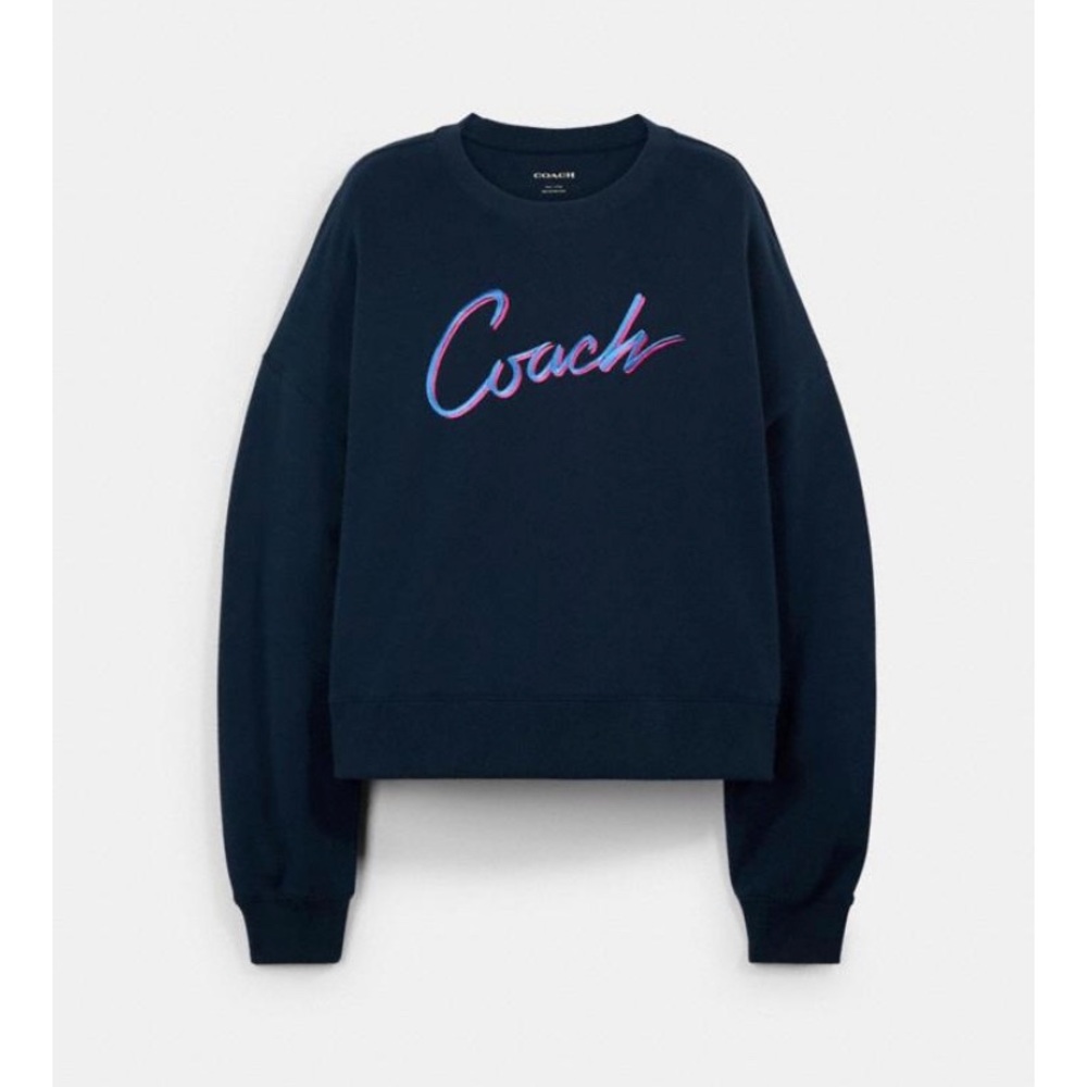 Coach crewneck sweater